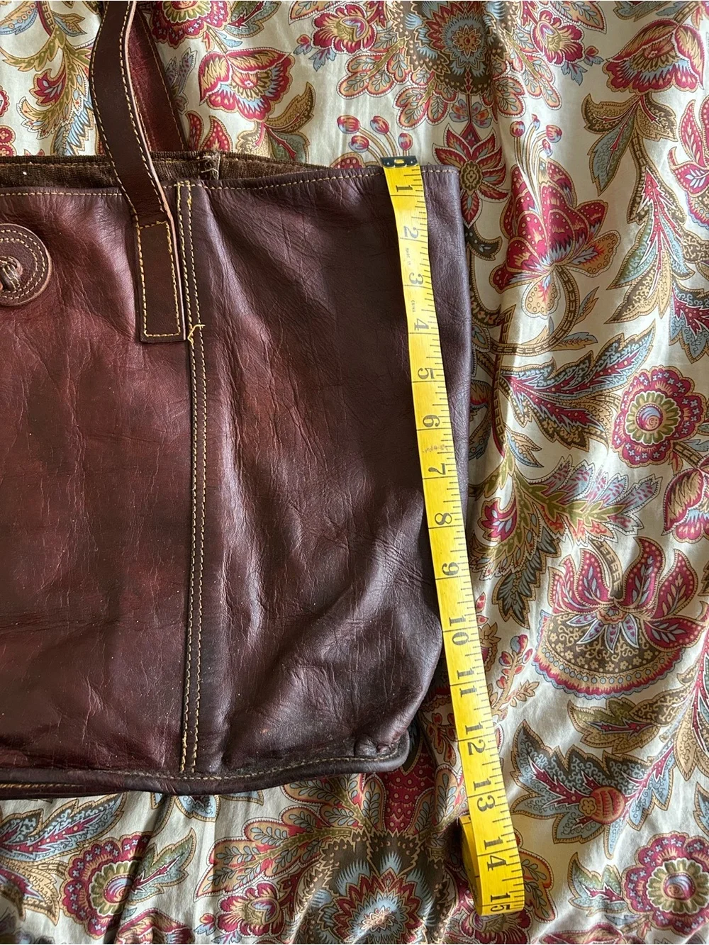 Brown Leather Tote Bag - Classic Carryall